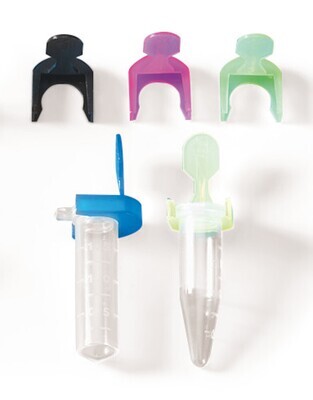Locking clips ROTILABO®, Suitable for, 1.5 / 2 ml reaction vials, 100 Piece(s)