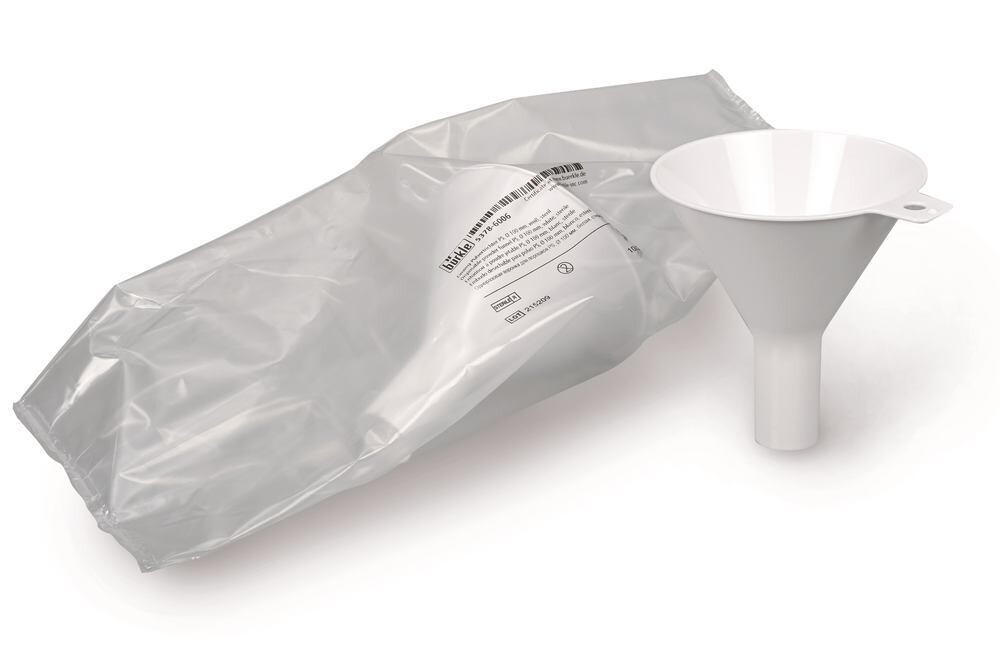 Powder funnel disposable SteriPlast®, white, 10 Piece(s)