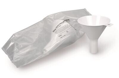 Embudo de polvo desechable SteriPlast®, blanco, 10 Unidad(es)