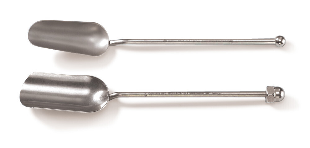 Scoops with knob, Scoop length, 63 mm, Scoop width, 30 mm, 1 Piece