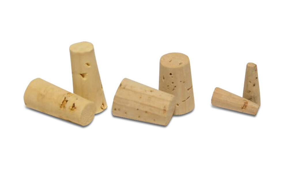 Plugs ROTILABO® natural cork, 17 mm, 25 Piece(s)