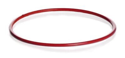 Bague d&#39;étanchéité à bride plate DURAN® Silicone/FEP, rouge, DN 120, 133 mm, Hauteur, 4 mm, 1 Pièce