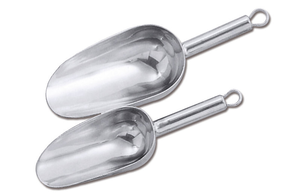 Rotilabo®-Mehrzweckschaufel, Edelstahl 18/10, Länge 215 mm, 100 ml, 1 Stück