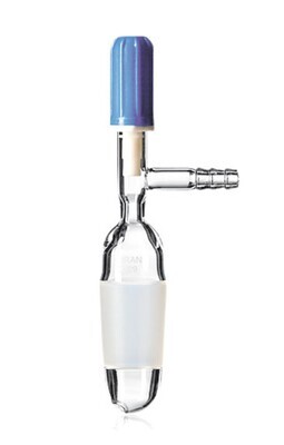 Accessories valve stopcocks for Novus desiccators, for lid tube, 1 Piece