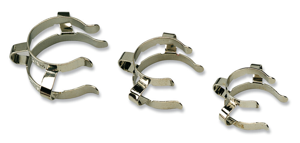 Joint clamps for conical joints, 29/32, 4 Piece(s)
