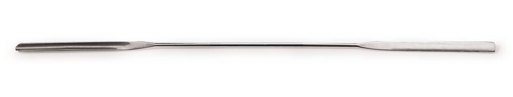 Powder spatulas straight, 185 mm, 3 mm, 1 Piece
