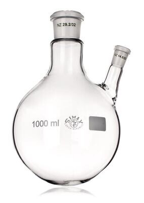 Double neck round bottom flasks ROTILABO®, 500 ml, 29/32, 1 Piece