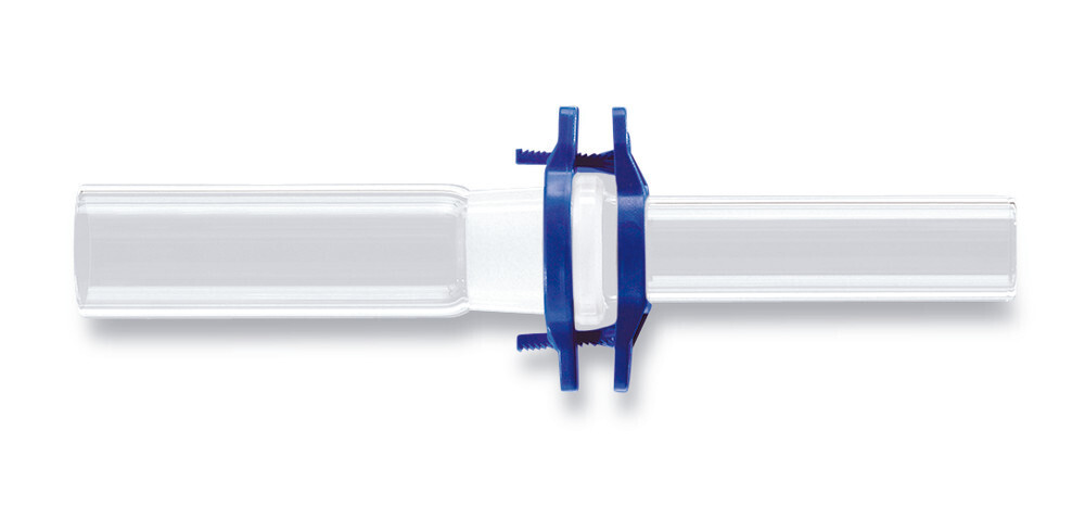 Safety Clip Kegelschliffklemmen, NS 12/21, POM, 10 Stück