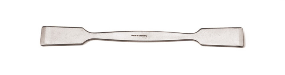 Double spatulas wide form, 210 mm, 18 mm, 1 Piece
