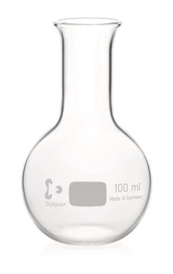 Matraces de fondo plano, cuello estrecho, 100 ml, 10 Unidad(es)