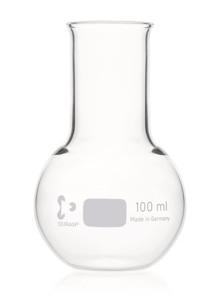Flat bottom flasks Wide neck, 100 ml, 10 Piece(s)