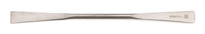 Spatules doubles Nickel pur rigide, 130 mm, 9 mm, 1 Pièce
