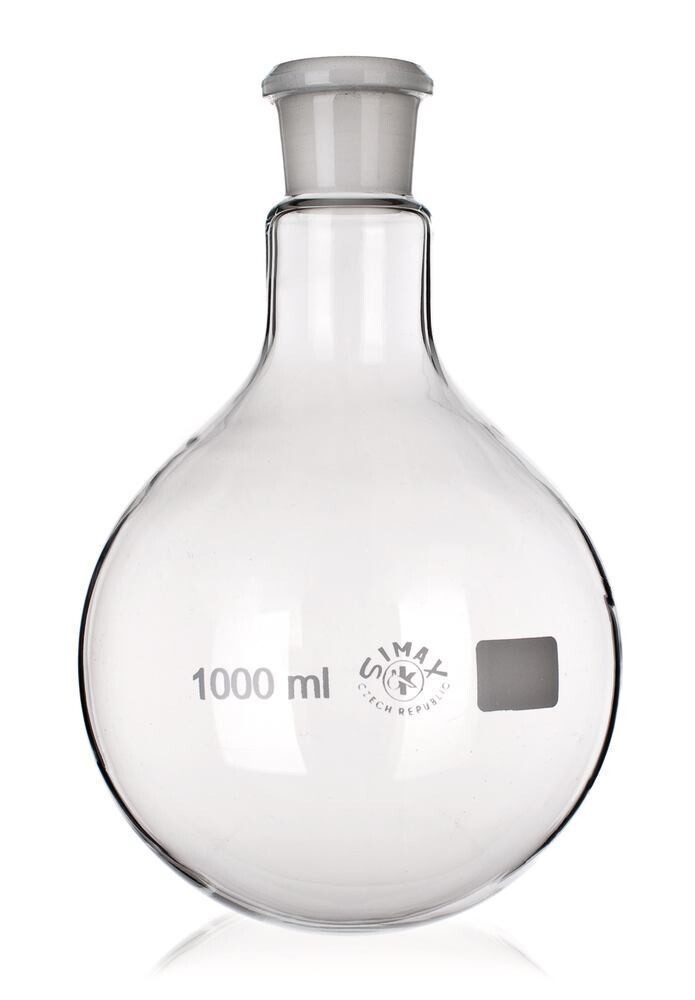 Round bottom flasks ROTILABO® with ground glass joint, 500 ml, 29/32, 10 Piece(s)