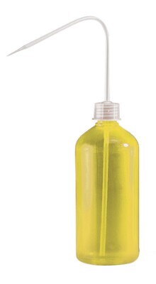 Wash bottle ROTILABO® Volume 250ml, yellow, 1 Piece