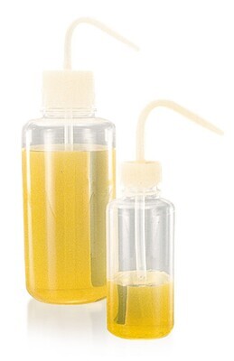 Wash bottle made of fluoroplastic, 1000 ml, 1 Piece