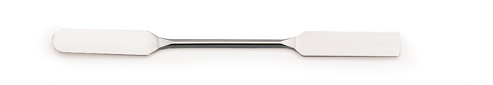 Spatole doppie in acciaio inossidabile flessibili, 250 mm, 11 mm, 1 pezzo