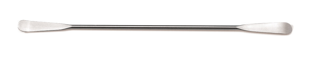 Double spatulas two spatula blades rounded, 180 mm, 1 Piece