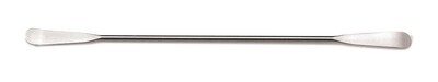 Double spatulas two spatula blades rounded, 180 mm, 1 Piece