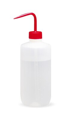 Spritzflasche, LDPE, farbiger Verschluss rot, 500 ml, 1 Stück
