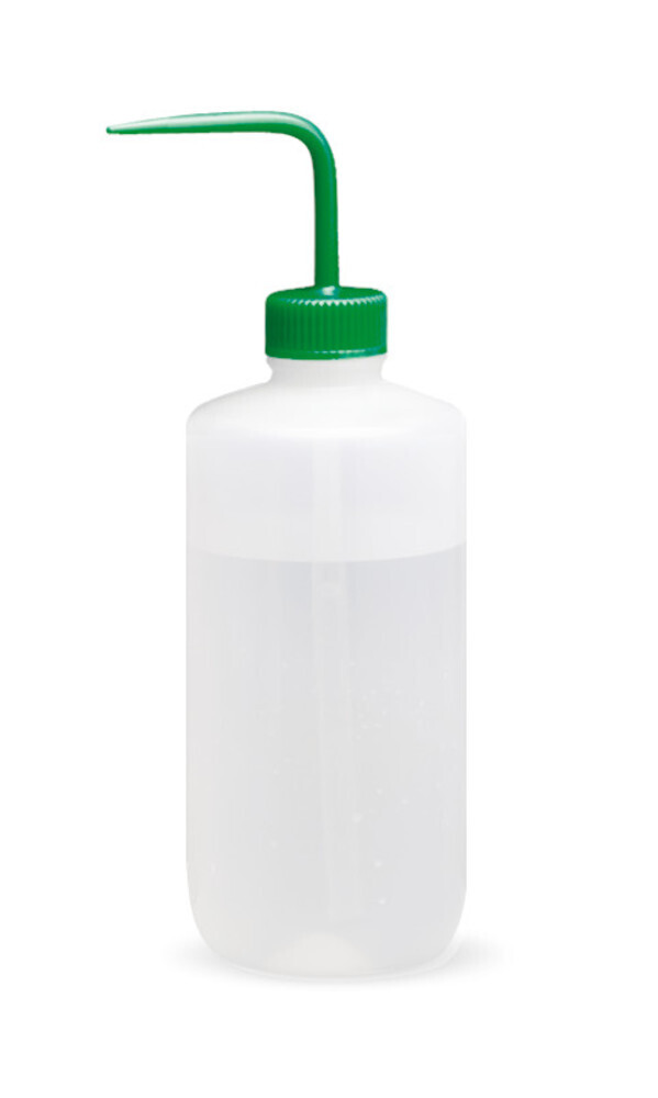 Wash bottle, green, 1 Piece