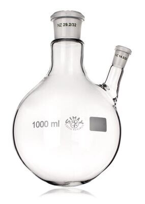 Double neck round bottom flasks ROTILABO®, 1000 ml, 29/32, 1 Piece