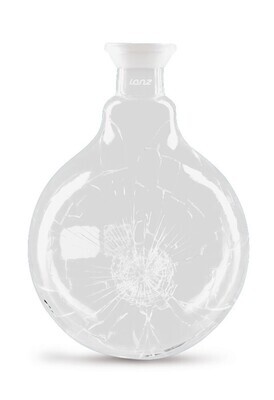 Auffangkolben, m. PUR-Besch., DURAN®, 100ml,Ø64mm,H100, Kugelschliffsch. S 35, 1 Stück