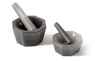 Mortars with pestle high form, 65 ml, Height, 53 mm, 1 Set