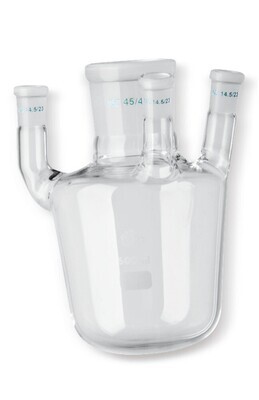 Sulfierkolben, 500 ml, drei NS-Seitenhälse, 1 Stück