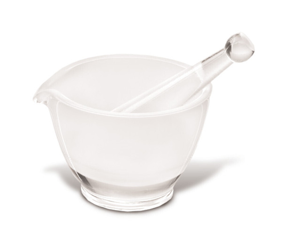 Rotilabo®-Mörser mit Pistill, Borosilikatglas 3.3, ca. 800 ml, 1 Stück