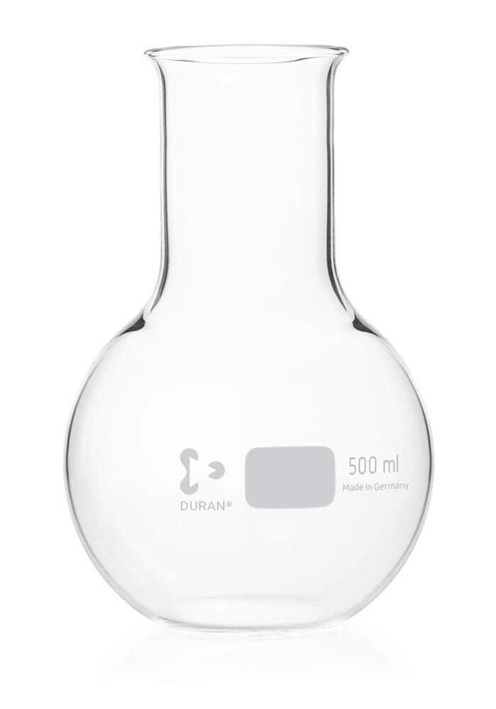 Flat bottom flasks Wide neck, 500 ml, 10 Piece(s)