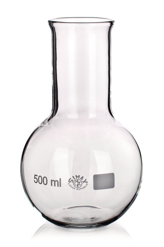 Palloni a fondo piatto ROTILABO® Collo largo, 250 ml, 10 Pezzo(i)