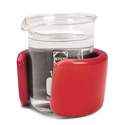 Anneau de lestage Collier ROTILABO®, Convient pour, Récipient Ø 65–100 mm, rouge, 1 pièce