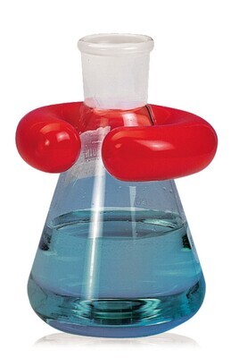 Anello di pesatura ROTILABO® tipo aperto, Adatto per, Beuta Erlenmeyer 50-250 ml, 50 mm, arancione, 1 Pezzo