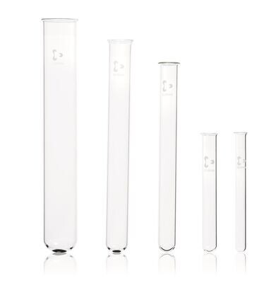 Tubo de ensayo DURAN® con borde rebordeado, 6 ml, 100 Unidad(es)