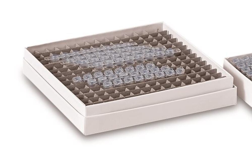 Cryogenic box PCR, No. of slots, 196, 14 x 14, 5 Piece(s)