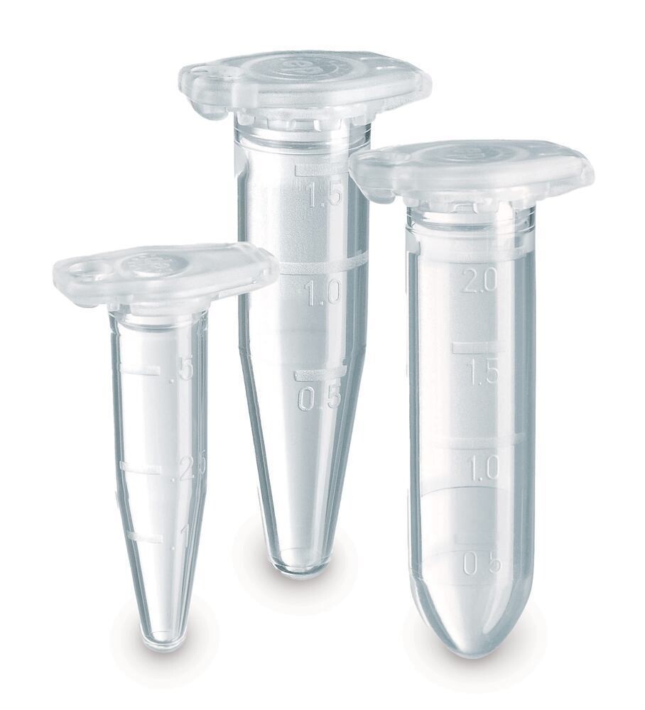 Provette di reazione di sicurezza Eppendorf Safe-Lock Tubes Eppendorf Quality, 1,5 ml, 1000 Pezzo(i)