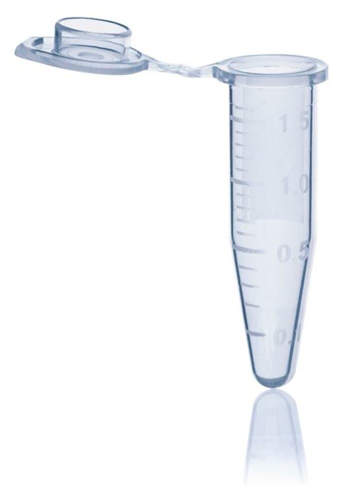 Reaction vials BIO-CERT® 1.5 ml, blue, 500 Piece(s)