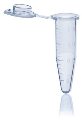 Reaction vials BIO-CERT® 1.5 ml, blue, 500 Piece(s)
