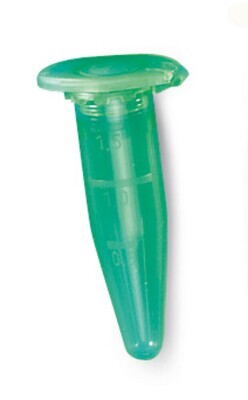 Rotilabo®-Reaktionsgefäße, PP, grün, 1,5 ml, 1000 Stück