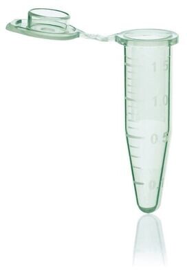 Fiale di reazione BIO-CERT® 1,5 ml, verde, 500 Pezzo(i)