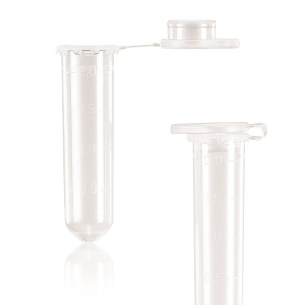 Reaction vials 2 ml, 500 Piece(s)