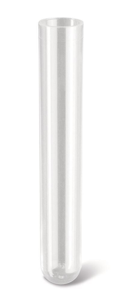 Test tubes Polystyrene, 5.1 ml, Round bottom, Height, 75 mm, 1000 Piece(s)
