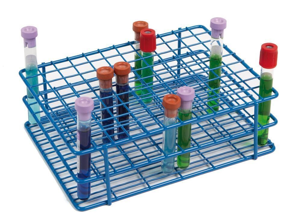 Sample stands for tube 10-13 mm, No. of slots, 108, 9 x 12, blue, 1 Piece