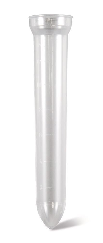 Provette Polistirolo, 12 ml, Base conica, Altezza, 105 mm, 1500 Pezzo(i)