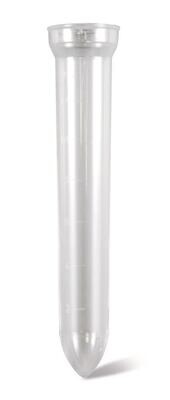 Test tubes Polystyrene, 12 ml, Conical base, Height, 105 mm, 1500 Piece(s)