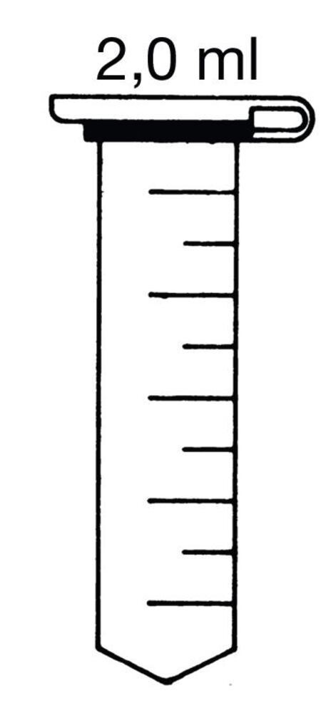 Reaction vials Multi® SafeSeal, 2 ml, colourless, 800 Piece(s)