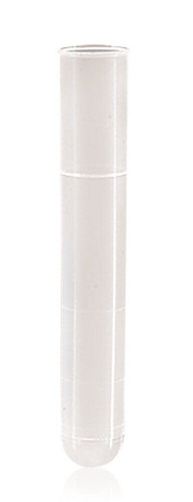 Test tubes with rim, Cylindrical material, PP, 2000 Piece(s)