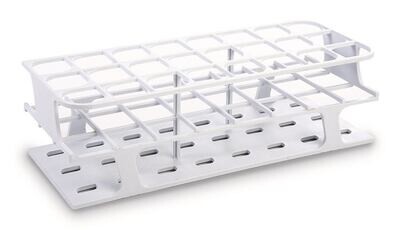 Sample stands ONERACK® for tube 30 mm, white, 8 Piece(s)