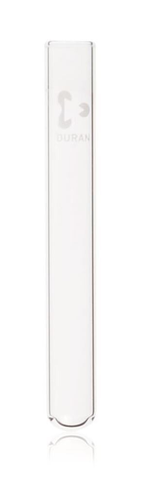 Test tube DURAN® with straight edge, 9 ml, 100 Piece(s)