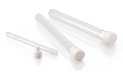 Tubes à essai en plastique fluoré, 15 ml, Hauteur, 162 mm, 14 mm, 1 Pièce